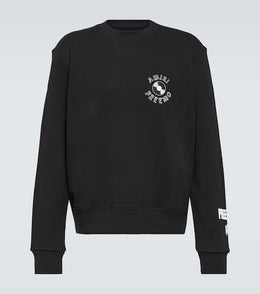 Printed cotton jersey sweatshirt