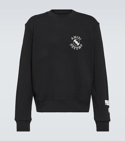 Printed cotton jersey sweatshirt
