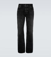 Stack straight jeans