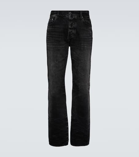 Stack straight jeans