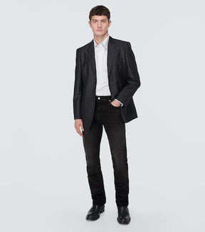 Stack straight jeans