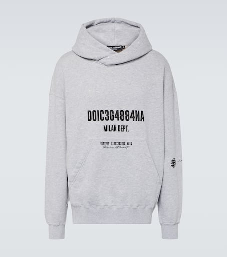 Logo print cotton sweatshirt
