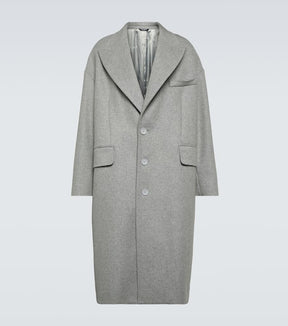 Wool-blend coat