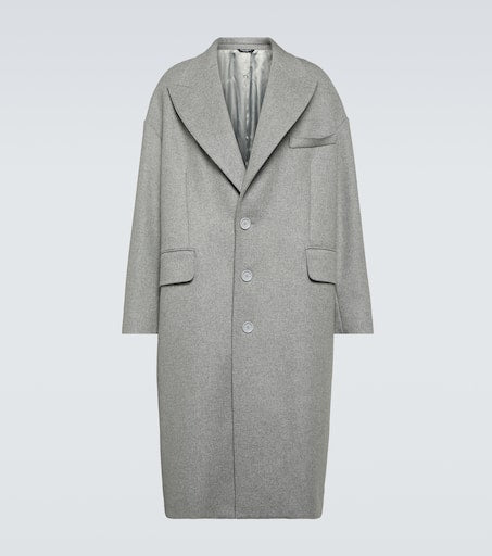 Wool-blend coat