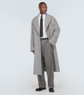Wool-blend coat
