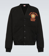 Logo cotton cardigan