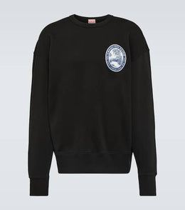Logo cotton jersey sweatshirt