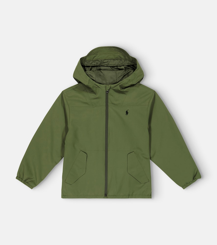 Portland hooded windbreaker jacket