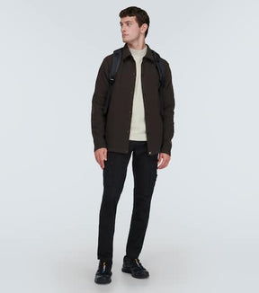 Compass wool overshirt
