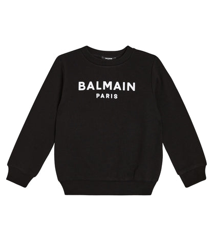 Logo cotton jersey sweatshirt