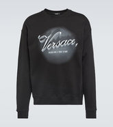 Printed cotton jersey sweatshirt