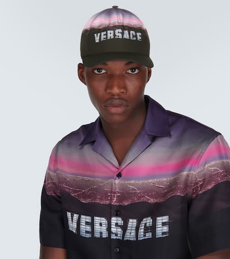 Versace Hills printed cap