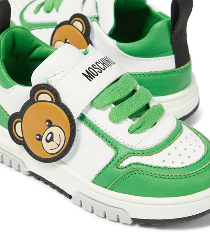Teddy Bear leather sneakers