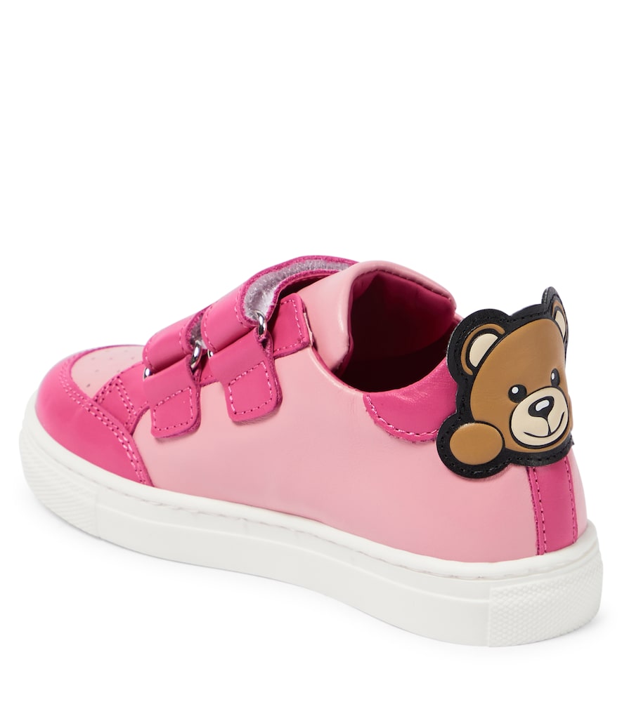 Teddy Bear leather sneakers