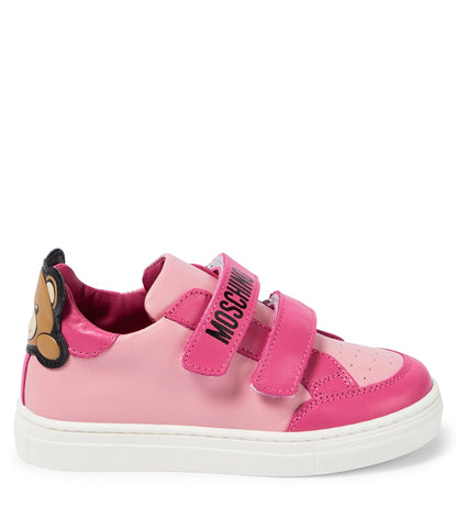 Teddy Bear leather sneakers