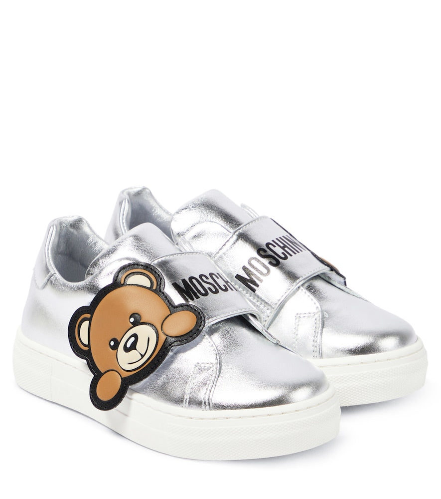 Teddy Bear leather sneakers