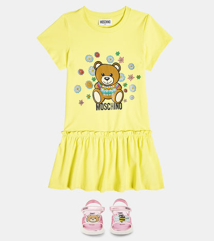 Teddy Bear leather sneakers