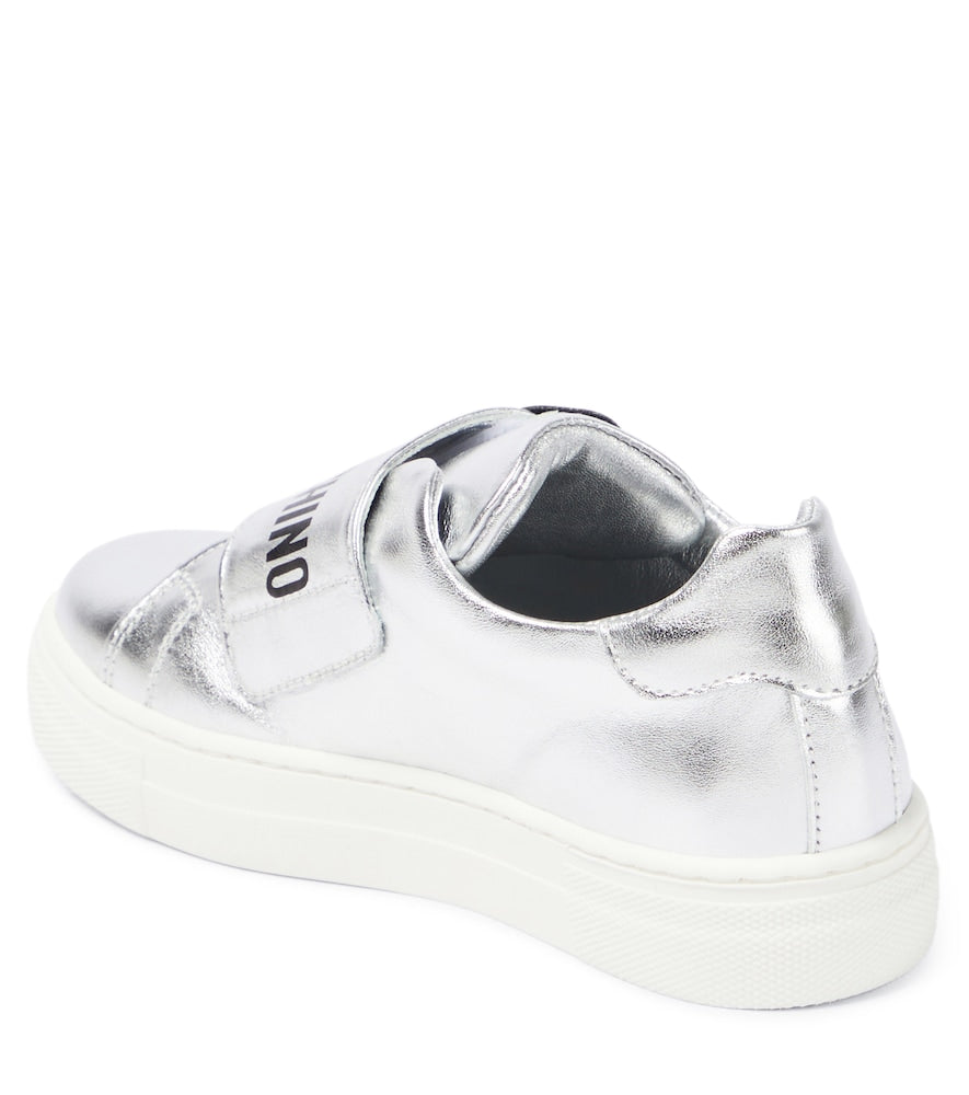 Teddy Bear leather sneakers