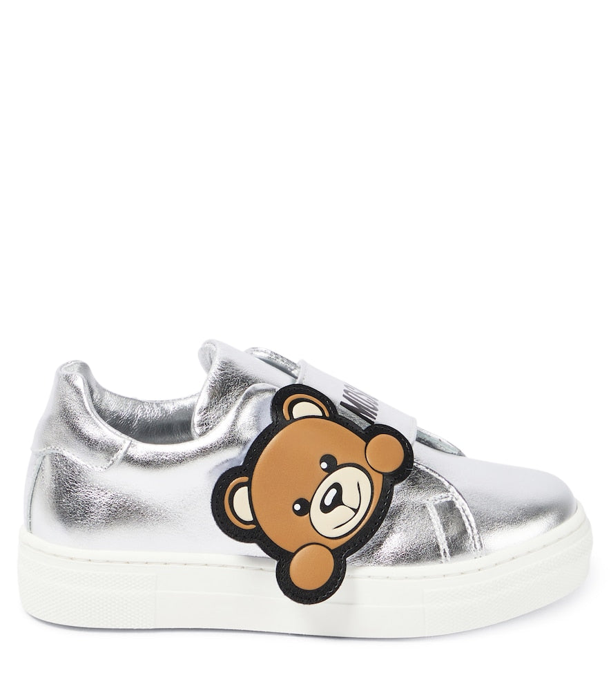 Teddy Bear leather sneakers