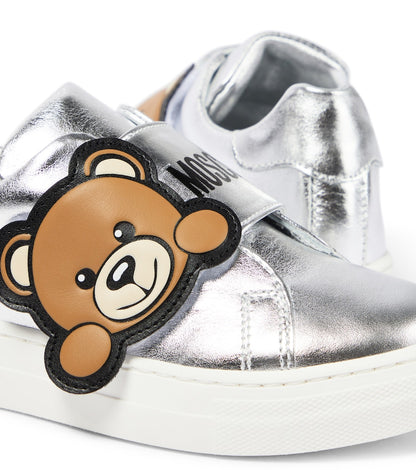 Teddy Bear leather sneakers