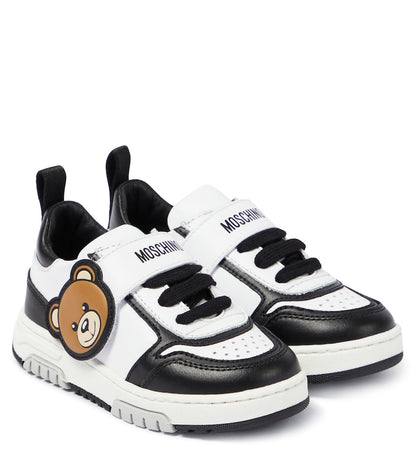 Teddy Bear leather sneakers