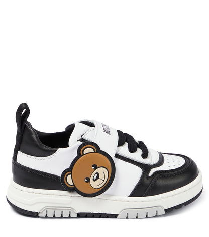 Teddy Bear leather sneakers
