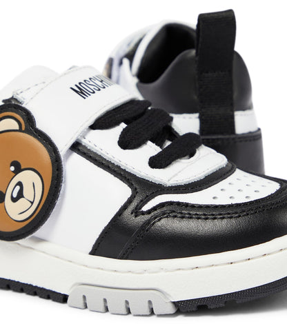 Teddy Bear leather sneakers