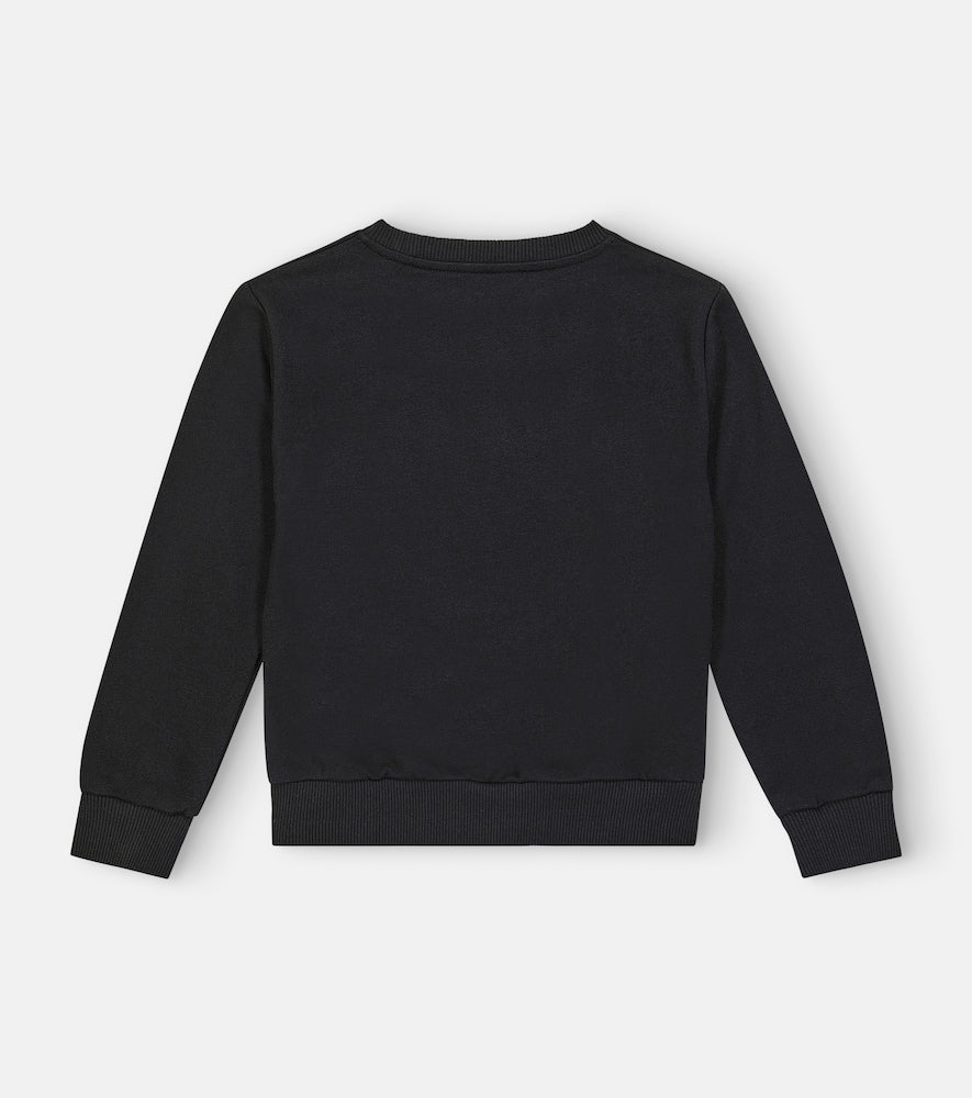 Medusa cotton jersey sweatshirt