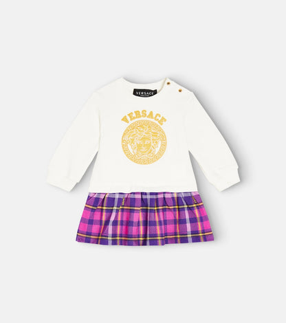 Baby logo cotton jersey dress