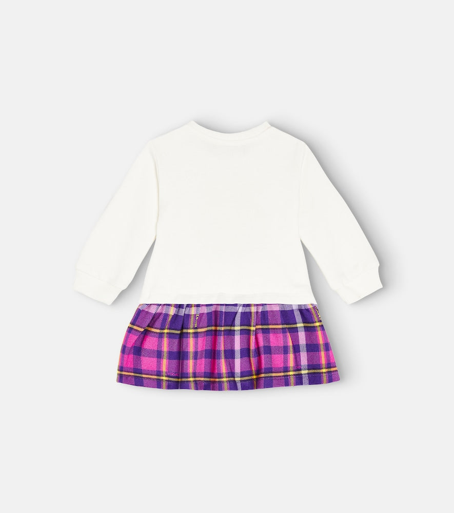 Baby logo cotton jersey dress