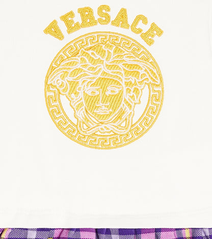 Baby logo cotton jersey dress
