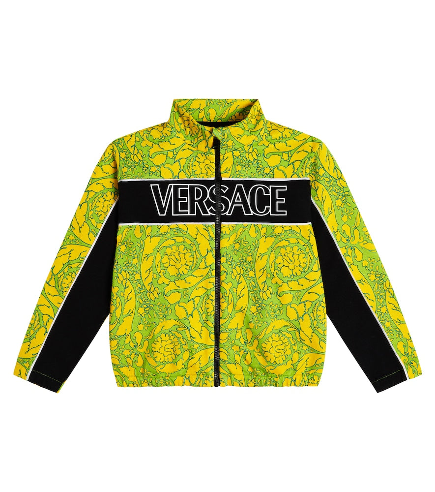 Barocco cotton jersey sweatshirt