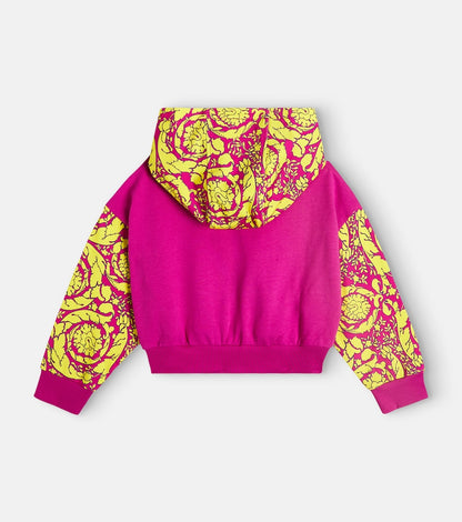 Logo cotton hoodie