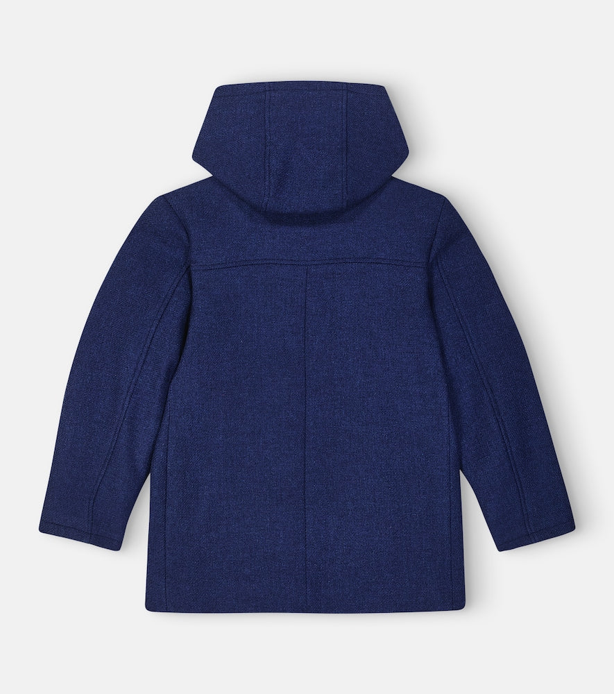 Logo print coat