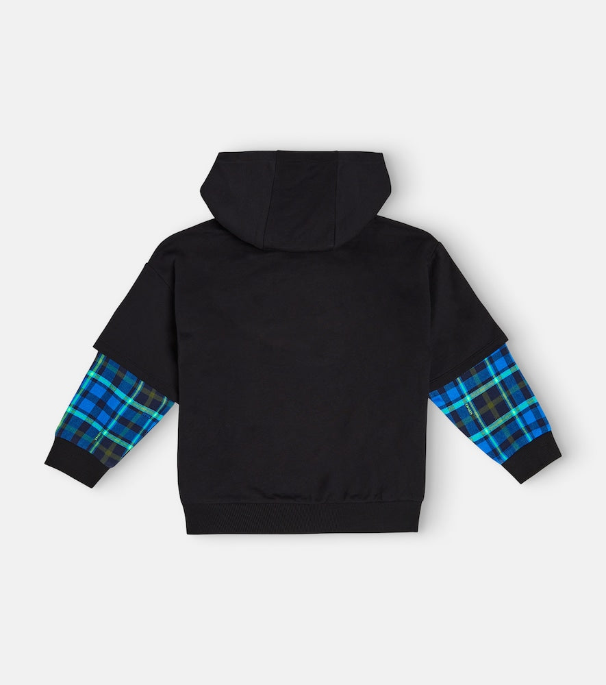 Medusa cotton hoodie