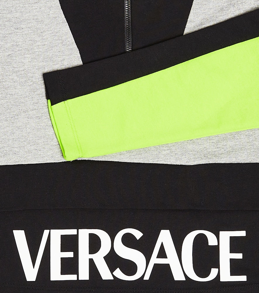 Logo cotton jersey sweatshirt