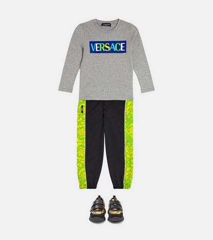 Barocco cotton sweatpants