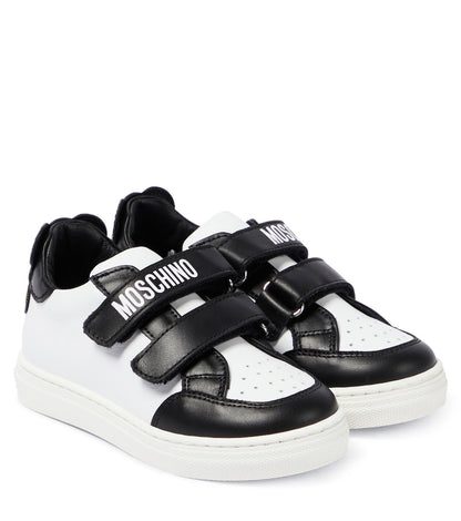 Teddy Bear leather sneakers