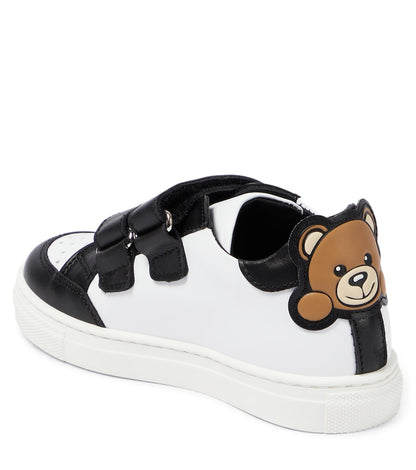 Teddy Bear leather sneakers