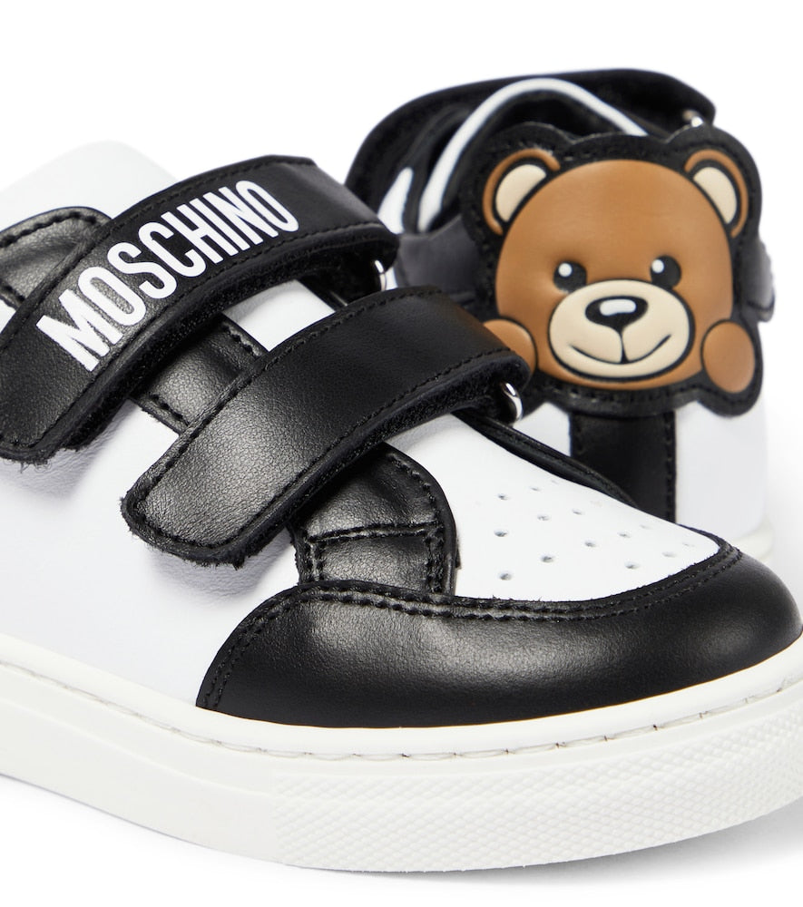 Teddy Bear leather sneakers