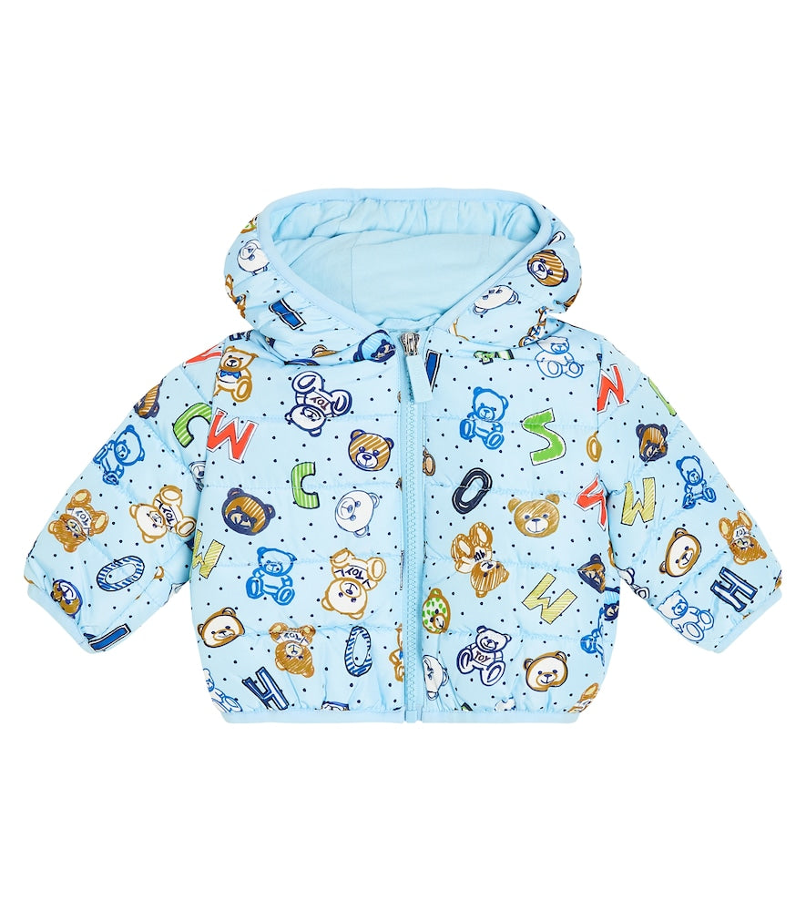 Baby printed puffer jacket