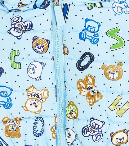 Baby printed puffer jacket