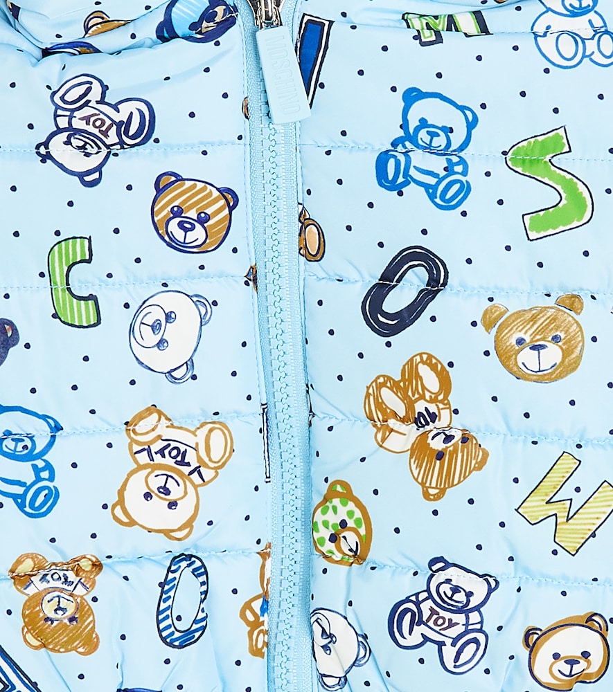 Baby printed puffer jacket