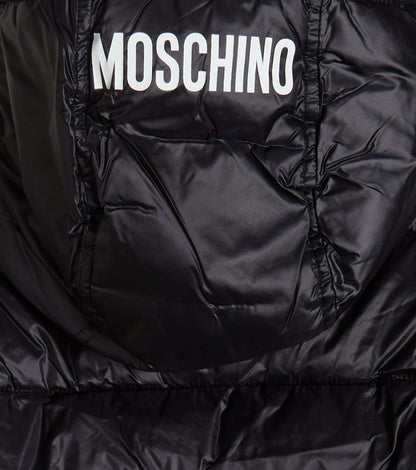 Printed puffer jacket