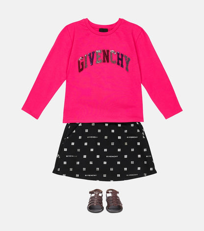 Cotton-blend T-shirt
