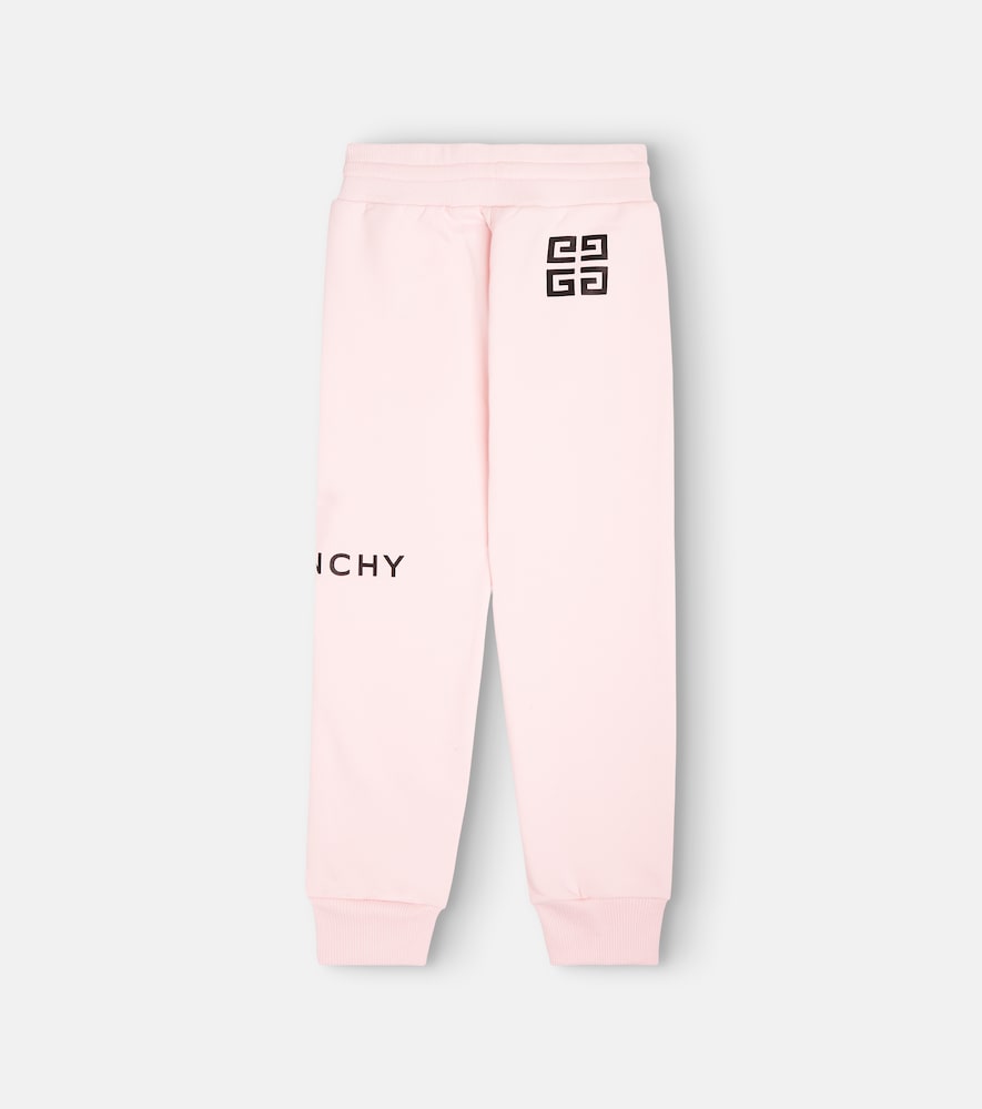Logo cotton-blend jersey sweatpants