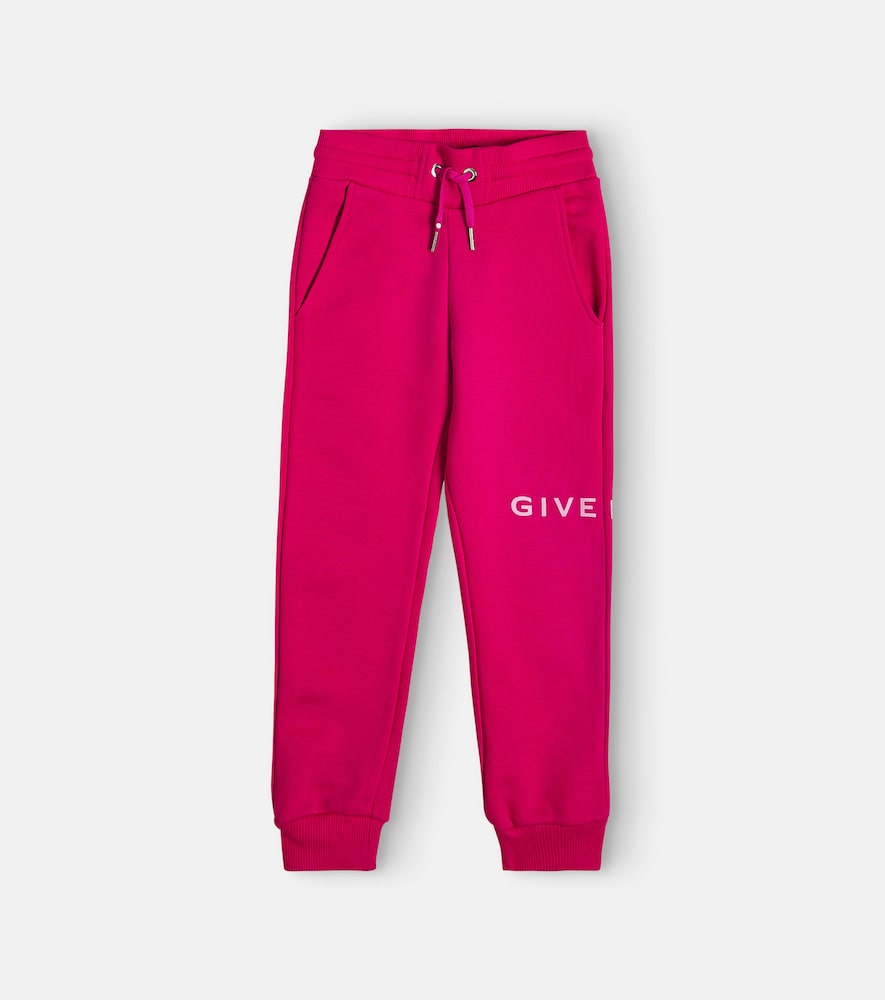 Logo cotton-blend sweatpants