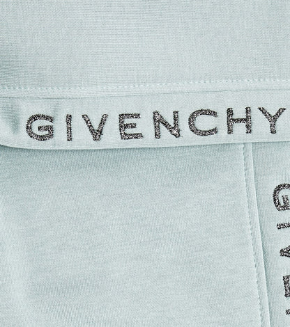 Logo cotton-blend jersey sweatpants