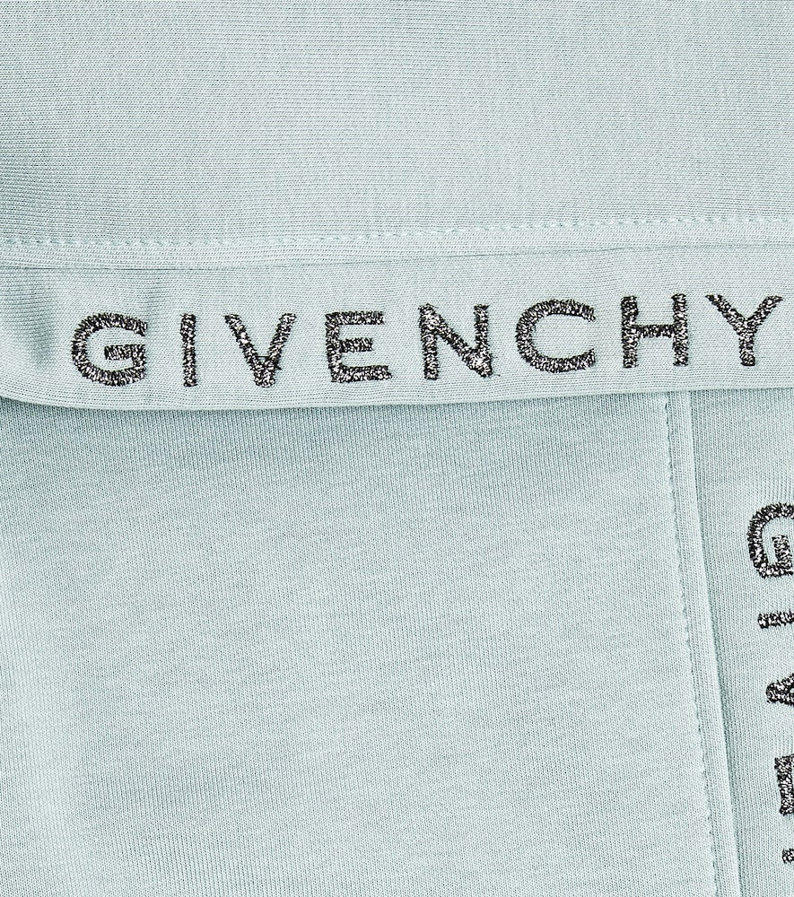 Logo cotton-blend jersey sweatpants