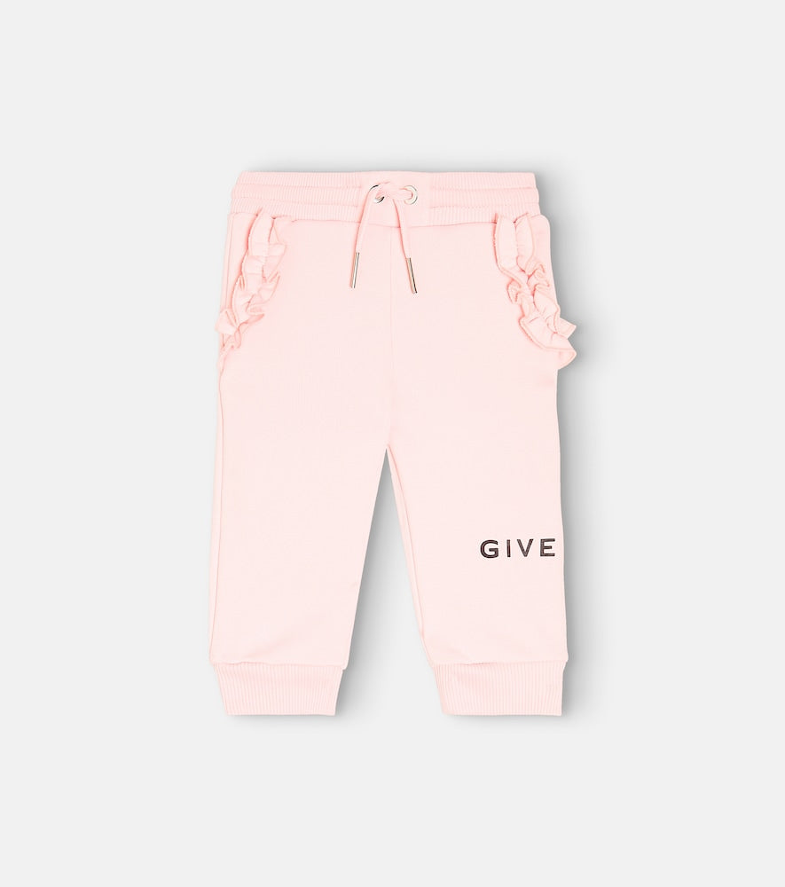 Baby 4G cotton-blend sweatpants